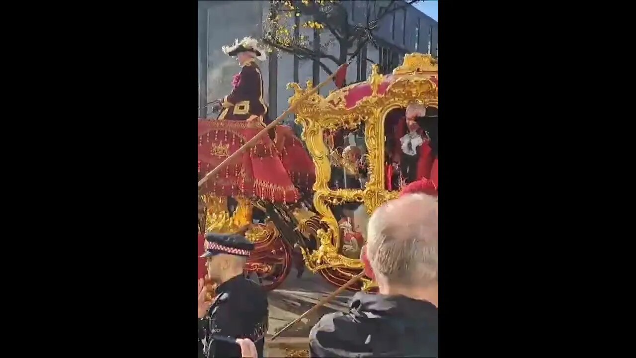 The mayor's golden carriage #lordmayorshow