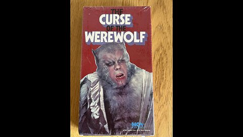 Opening to The Curse of the Werewolf (1961) 1987 VHS