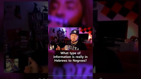 What type of Information is really in Hebrews to Negroes?... #kyrieirving #hebrewstonegroes