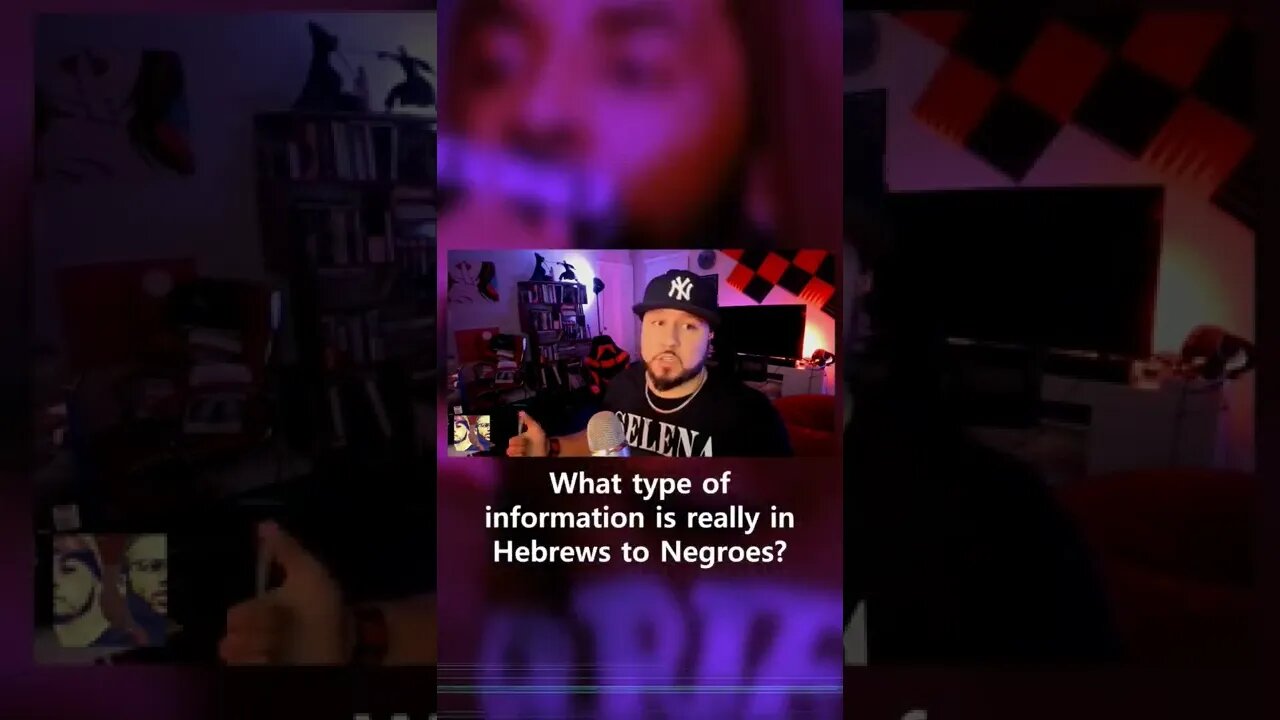What type of Information is really in Hebrews to Negroes?... #kyrieirving #hebrewstonegroes