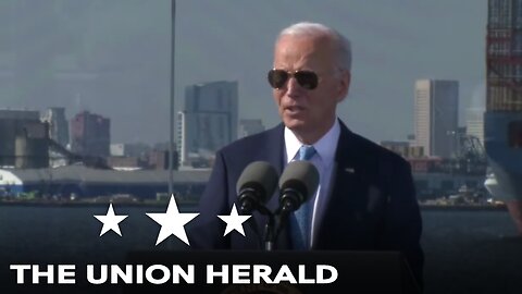 President Biden Delivers Remarks in Baltimore on Inflation Reduction Act Port Investments