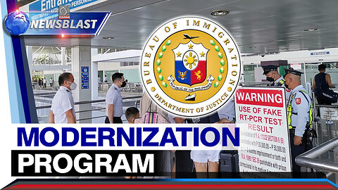 Modernization program ng Bureau of Immigration sa mga paliparan, target masimulan sa susunod taon