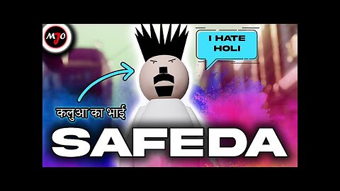 MAKE JOKE OF __MJO__ - SAFEDA (HOLI SPECIAL) __ By kuldeepbaba