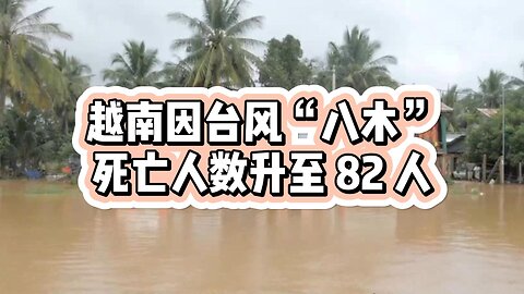 最新：越南因台风“八木”死亡人数升至 82 人