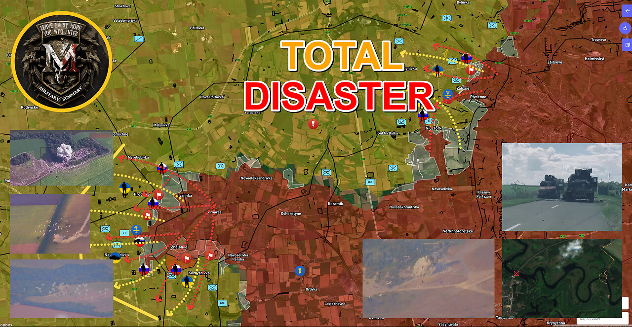 DISASTER💥5 PATRIOT Launchers, 1 IRIS-T And SU-24 Destroyed By Iskanders🔥 Military Summary 2024.08.17