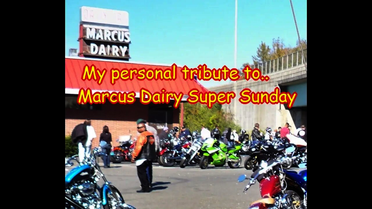 My personal tribute to Marcus Dairy Super Sunday