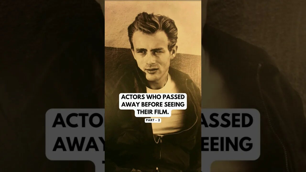 Actors who Passed away before seeing their film | Part 2