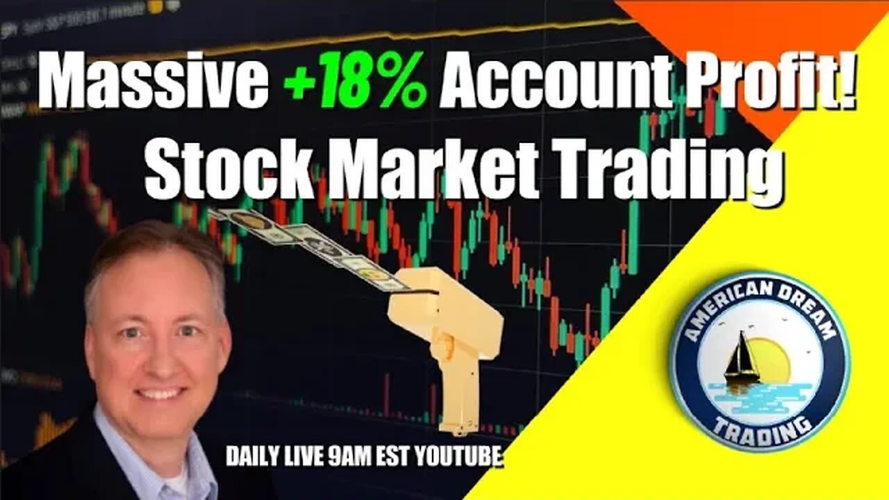 Massive +18% Profit Lifetime Member Stock Market Trading Success