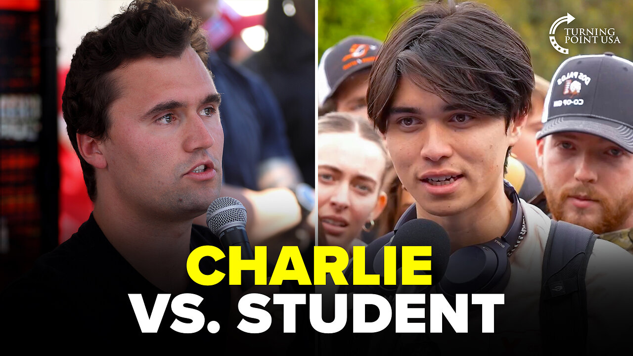 Charlie Kirk REJECTS College Student's Progressivism