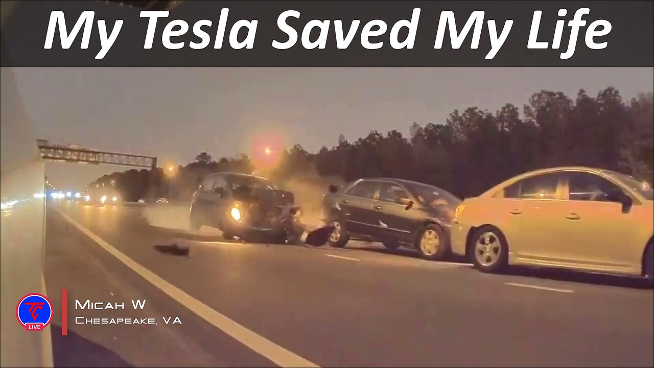 My Tesla Saved My Life | TeslaCam Live