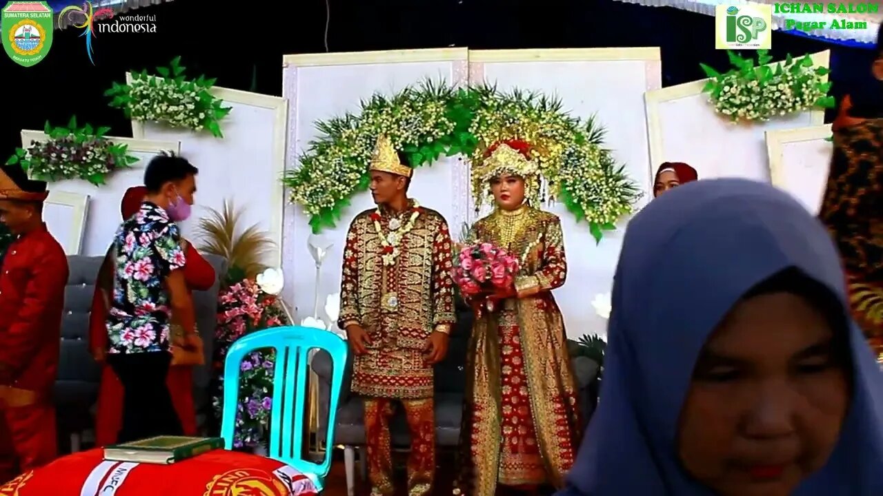 PENGANTIN MENUJU PELAMINAN / WEDDING KIKI & RIO NENDAGUNG PAGARALAM SUMATERA SELATAN