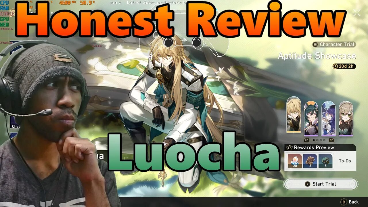 Luocha Character Trial | IMPRESSIVE!!!