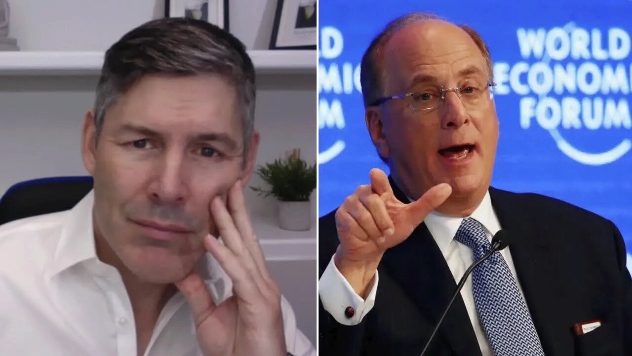 Larry Fink's Scam With WEF Now Being Revealed