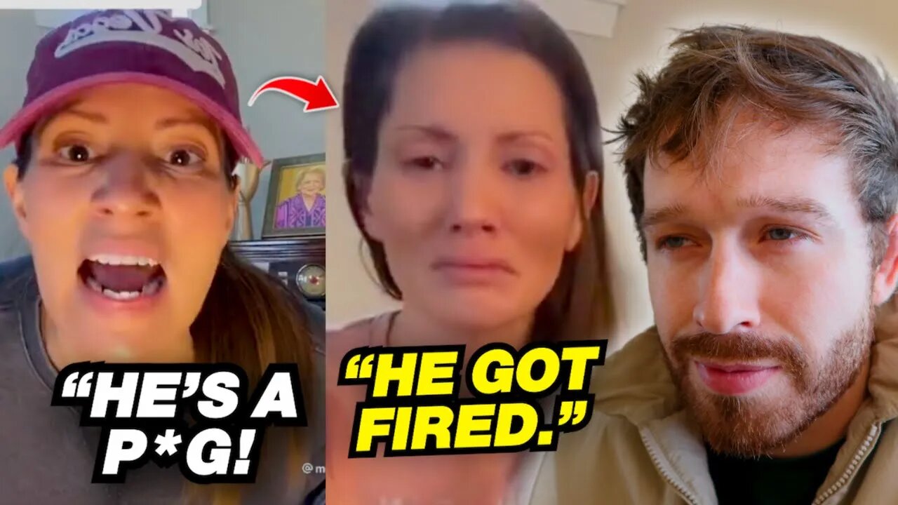 Wife EXPOSED Her Husband For "Cheating" But BREAKS DOWN In TEARS After Feminists Go After His Job