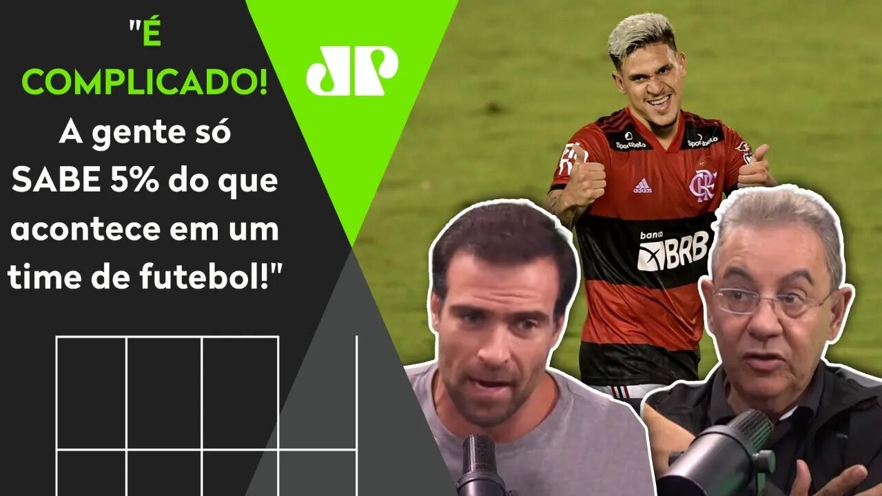 "Sabe o que PODE EXPLICAR o Pedro na RESERVA do Flamengo?" Veja DEBATE sobre o Flamengo!