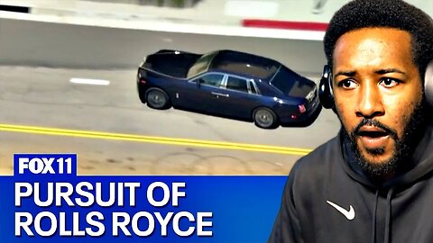 He Escaped The Police In A Stolen Rolls-Royce In LA County!