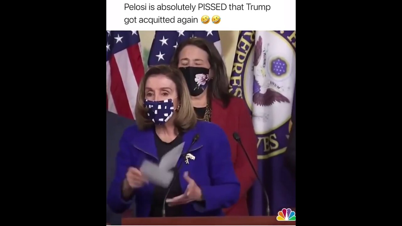 PELOSI is Absolutely PISSED that TRUMP GOT ACQUITTED AGAIN