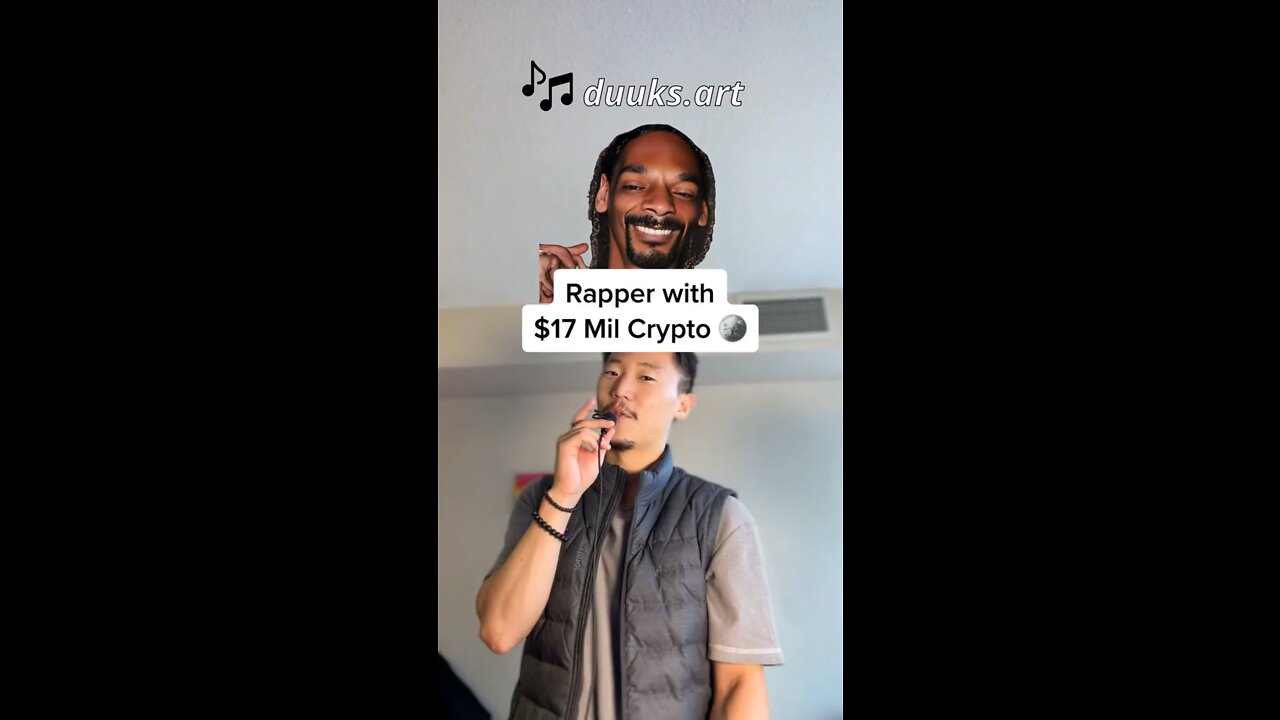 $17 million worth of crypto rapper 💰 #hiphop #hiphopmusic #hiphopculture #snoopdogg