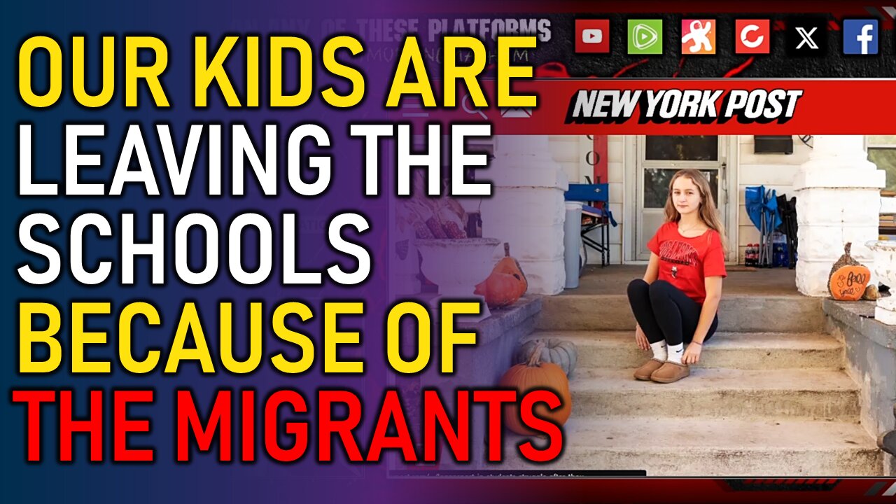 Kids are being forced out of schools in order to accomodate non-English speaking illegal migrants.