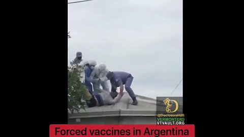 🚨 Forced Vaccination in Argentina! If W.H.O. gets control, this will happen to us? US?