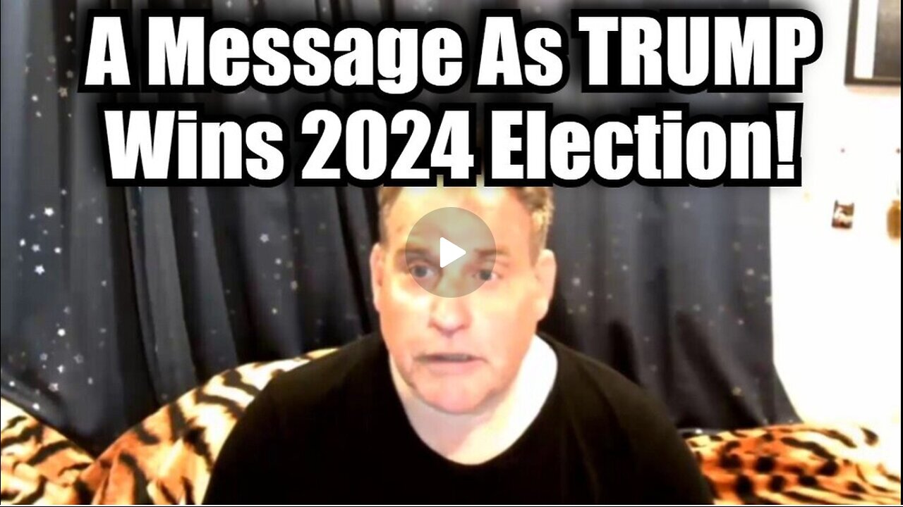 Benjamin Fulford - A Message As Trump Wins 2024 Election - 11-8-24.