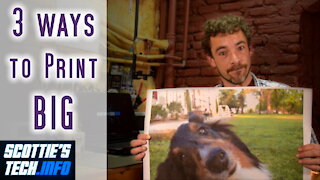 3 ways to print an image on multiple pages