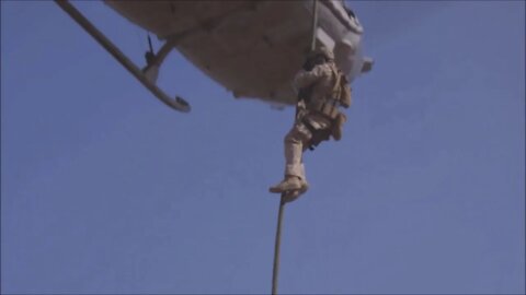 U.S. Marine Fast Rope Insertion #Shorts