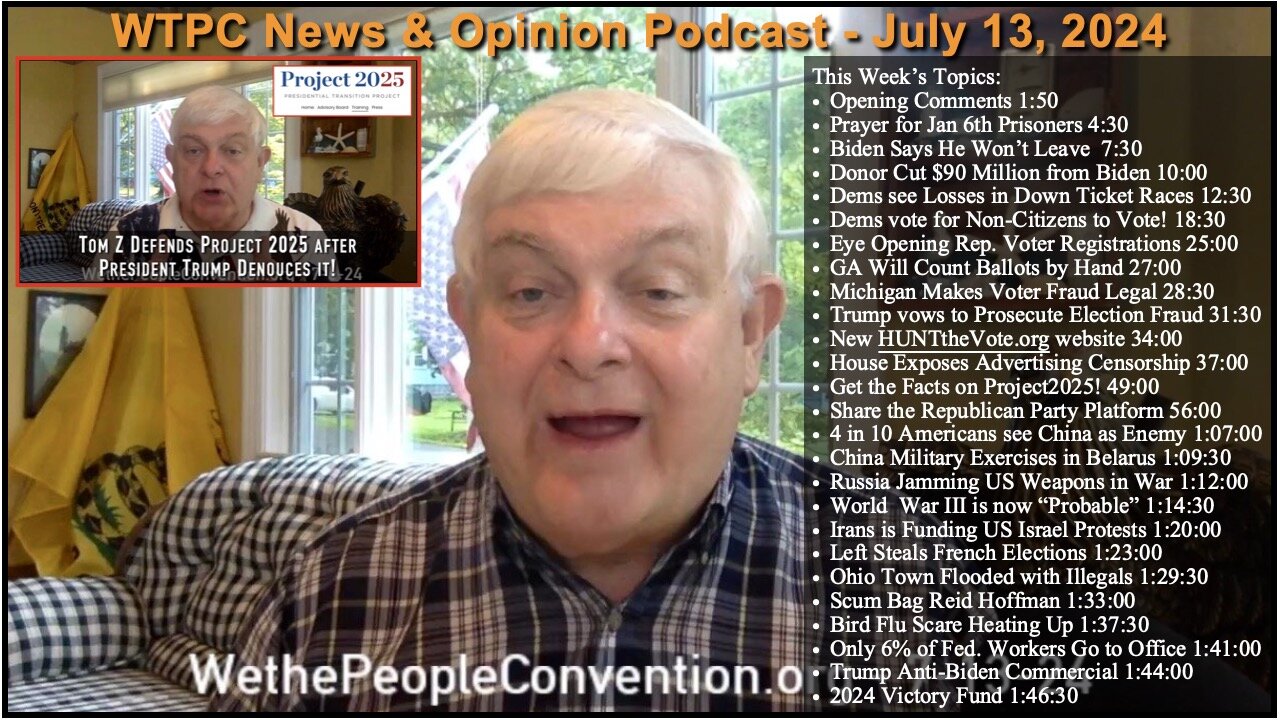 We the People Convention News & Opinion 7-13-24