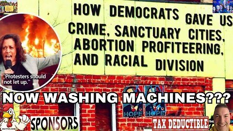 DEMOCRATS ATTACKING AMERICANS ABOUT THEIR WASHING MACHINES?