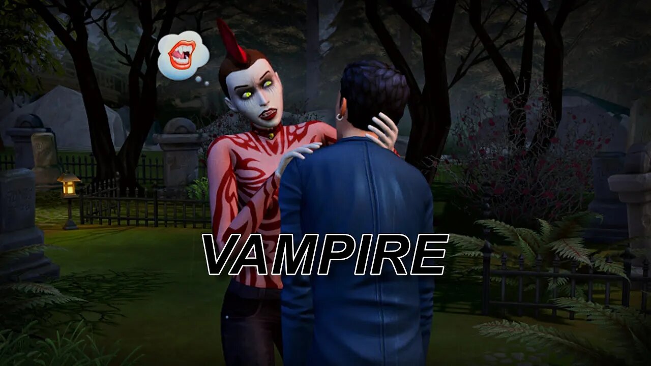 THE SIMS 4 VAMPIRE LIFE😈😈IN GAME PC.