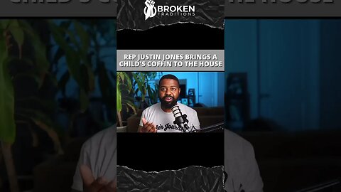 Rep Justin Jones brings a CHILD’S COFFIN to the House #ytshorts #shorts