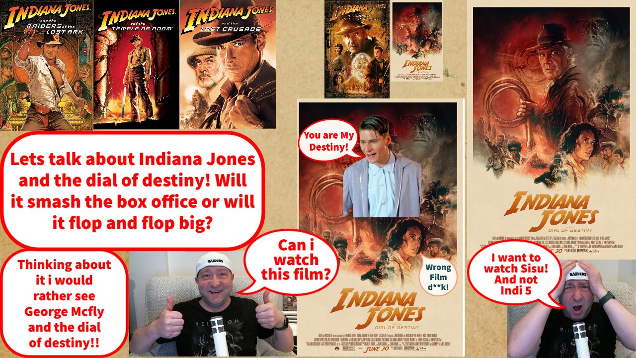 Lets talk about Indiana Jones and the dial of destiny! Trailer review sort of!