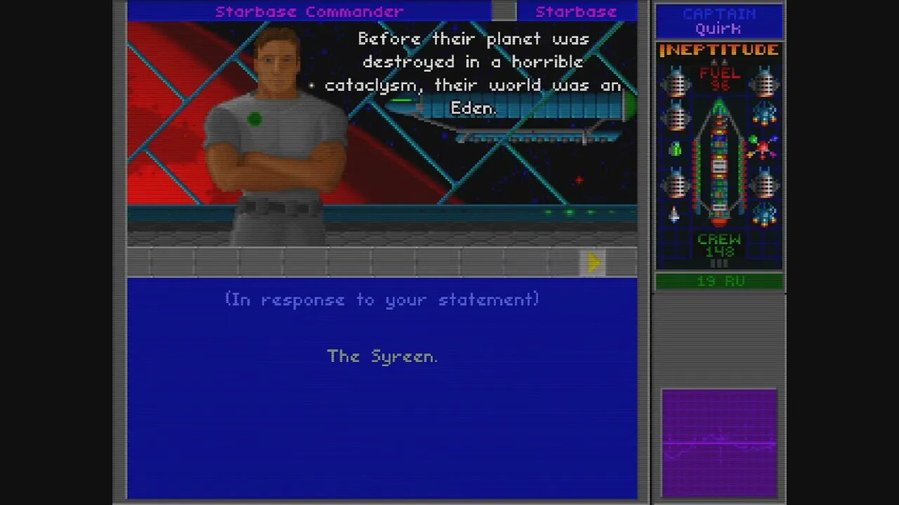 Star Control 2: The Ur Quan Masters,Commander Hayes History Lesson