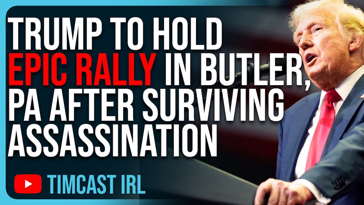 Trump To Hold EPIC Rally In Butler, PA After SURVIVING Assassination Attempt