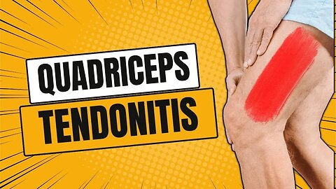 Quadriceps Tendonitis or Tear: Top 3 Exercises (DIY Physical Therapy)