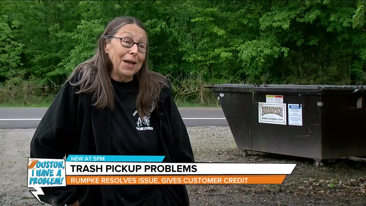 Houston, I Have A Problem: Trash pickup problems