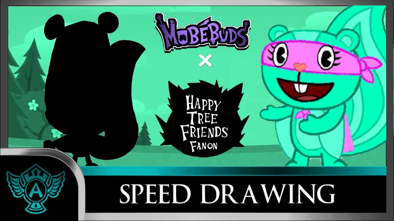 Speed Drawing: Happy Tree Friends Fanon - Beautifast | Mobebuds Style