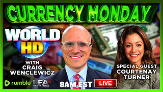 Currency Monday: Courtenay Turner Joins us to discuss UN, Stellar Payment Systems, and Propaganda | WORLD HD 10.21.24 @8am EST