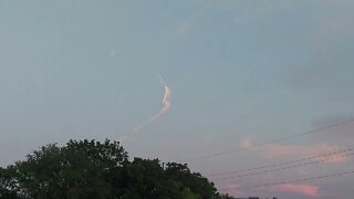 Brazos county Texas, mild chemtrails June 28, 2022