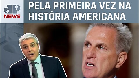 Republicanos destituem presidente da Câmara dos EUA; Marcelo Favalli analisa