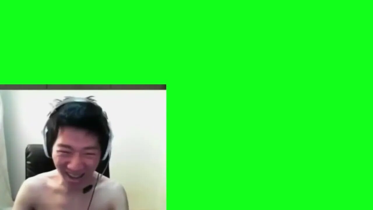 Angry Korean Gamer green screen Mpgun com