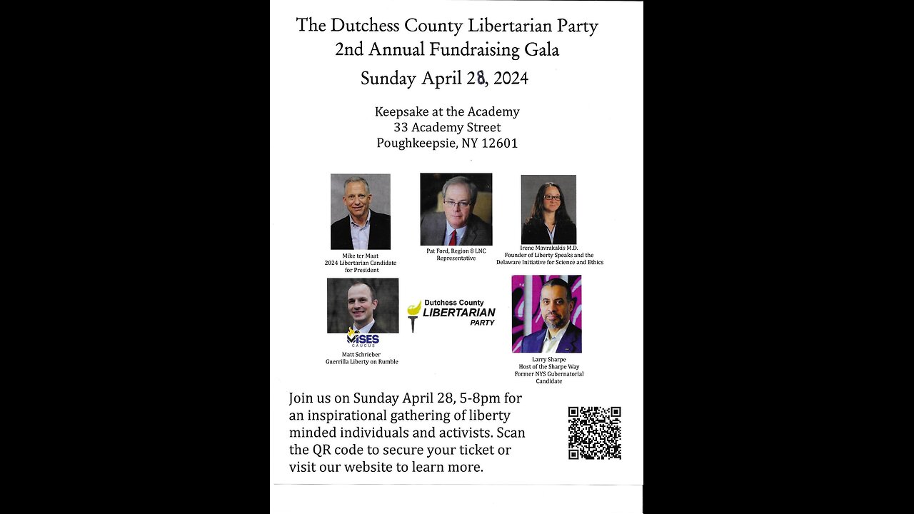 Dutchess County Libertarian Gala