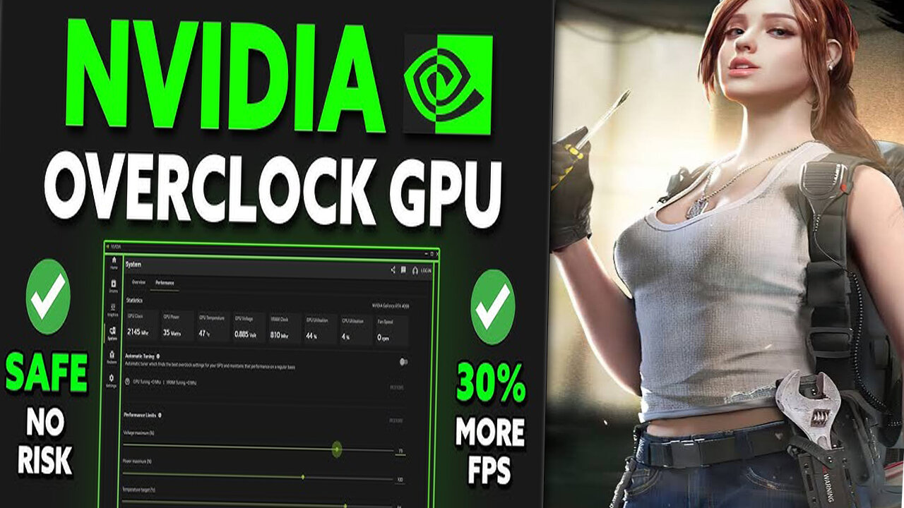 THE BEST WAY || IMPROVE YOUR GAMING PERFORMANCE || NVIDIA's NEW OVERRCLOCK SETTING || URDU 2024-2025