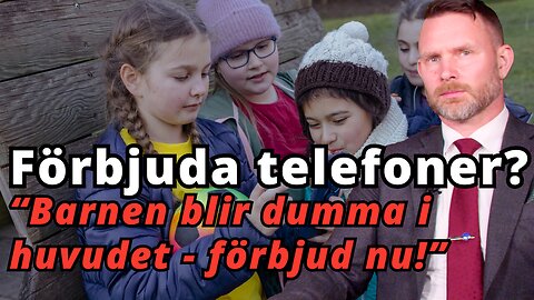 Teknikens mörka baksida - Utan ett förbud kommer en hel generation gå förlorad