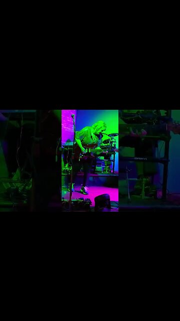 Johnny B. Goode guitar solo- Cari Dell - female lead guitarist #guitarshorts #femaleleadguitarist