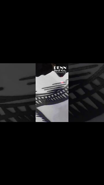 Steel lasering process