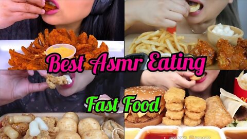 Fast food Asmr Eating