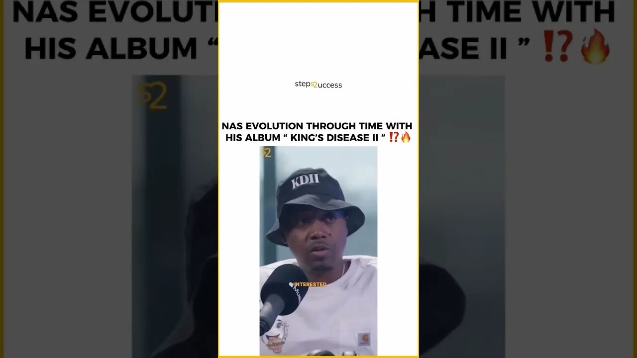 Nas “You have to EVOLVE” Your biggest strength is also your greatest weakness.. #shorts #nas