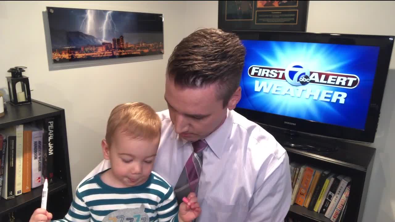 Baby Jeanes makes guest appearance 7 Action News This Morning