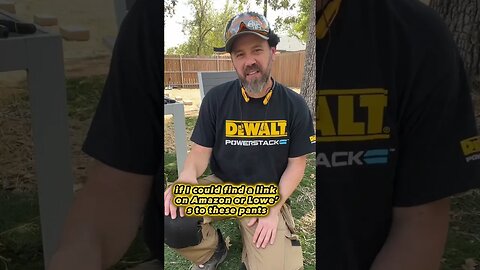 DeWALT ProTradesman Carpenter Pants!